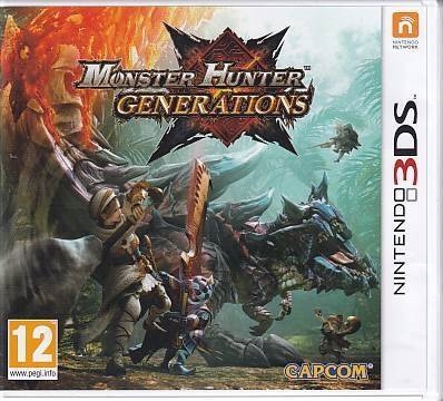 Monster Hunter Generations - Nintendo 3DS Spil (A Grade) (Genbrug)